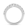 Thumbnail Image 3 of Lab-Grown Diamond Chevron Anniversary Ring 1 ct tw 10K White Gold
