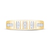 Thumbnail Image 3 of Now + Forever Men's Diamond Wedding Band 1/3 ct tw 10K Two-Tone Gold