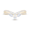 Thumbnail Image 3 of Now + Forever Lab-Grown Diamonds Marquise & Round-Cut Contour Ring 5/8 ct tw 14K Yellow Gold