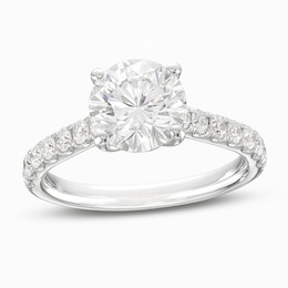 THE LEO Legacy Lab-Grown Diamond Engagement Ring 2-3/8 ct tw 14K White Gold