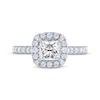 Thumbnail Image 3 of THE LEO Legacy Lab-Grown Diamond Princess-Cut Engagement Ring 1-3/8 ct tw 14K White Gold