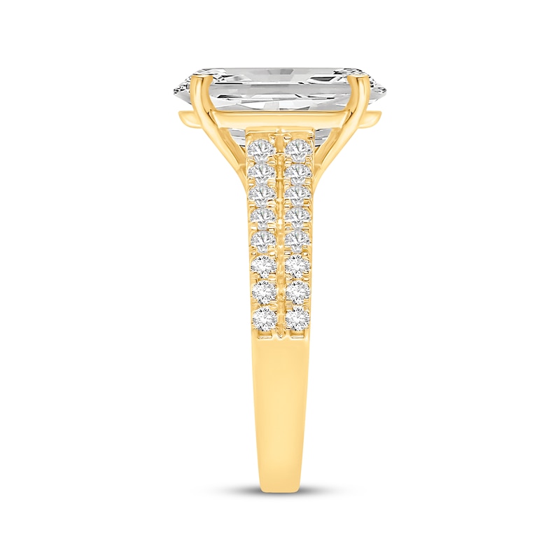 Main Image 2 of Now + Forever Lab-Grown Diamonds Oval-Cut Engagement Ring 4-1/2 ct tw 14K Yellow Gold