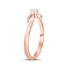 Thumbnail Image 2 of KAY Lab-Grown Diamond Swirl Promise Ring 1/5 ct tw 10K Rose Gold
