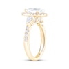 Thumbnail Image 2 of Now + Forever Lab-Grown Diamonds Pear-Shaped Halo Engagement Ring 2-1/3 ct tw 14K Yellow Gold