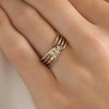 Thumbnail Image 5 of Le Vian Desert Diamonds Crossover Ring 1/3 ct tw 14K Honey Gold