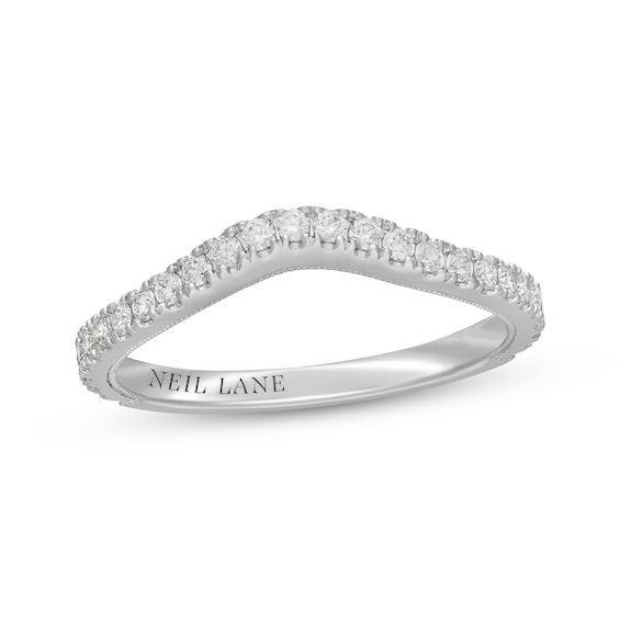 Neil Lane Diamond Contour Anniversary Ring 1/3 ct tw 14K White Gold