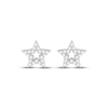 Thumbnail Image 2 of Diamond Star Stud Earrings 1/10 ct tw Sterling Silver