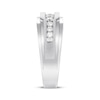 Thumbnail Image 2 of Now + Forever Men's Diamond Wedding Band 1/2 ct tw 10K White Gold