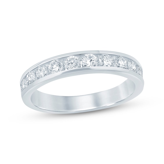 Now + Forever Lab-Grown Diamonds Anniversary Ring 1 ct tw 14K White Gold