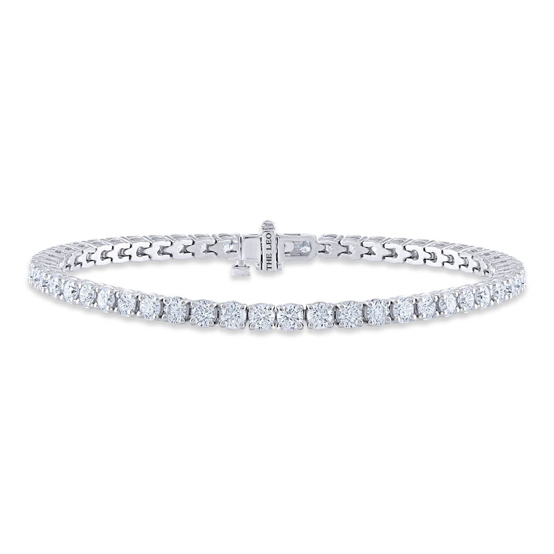 Main Image 1 of THE LEO Diamond Bracelet 5-3/8 ct tw Round-cut 14K White Gold
