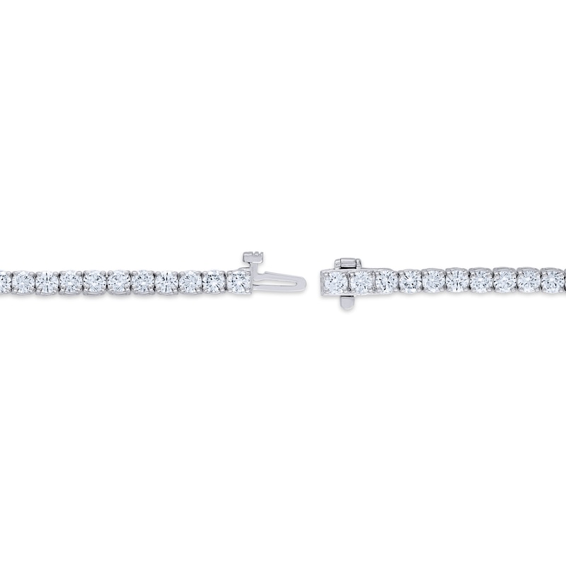 THE LEO Diamond Bracelet 5-3/8 ct tw Round-cut 14K White Gold