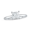 Thumbnail Image 0 of Lab-Created Diamonds by KAY Princess-Cut Solitaire Engagement Ring 1-1/4 ct tw 14K White Gold (I/SI2)