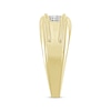 Thumbnail Image 2 of Men’s Round-Cut Diamond Wedding Band 1/2 ct tw 10K Yellow Gold