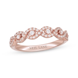 Neil Lane Round-Cut Diamond Anniversary Band 1/3 ct tw 14K Rose Gold