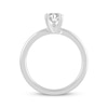 Thumbnail Image 3 of Now + Forever Lab-Grown Diamonds Pear-Shaped Solitaire Ring 1 ct tw 14K White Gold (F/SI2)