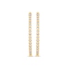 Thumbnail Image 2 of Diamond Inside-Out Hoop Earrings 1 ct tw 10K Yellow Gold