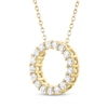 Thumbnail Image 2 of THE LEO Diamond Circle Necklace 1 ct tw 14K Yellow Gold 19&quot;