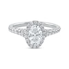 Thumbnail Image 3 of Now + Forever Lab-Grown Diamonds Oval-Cut Engagement Ring 1-1/2 ct tw 14K White Gold