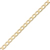 Thumbnail Image 2 of Curb Chain Necklace 2.95mm Solid 10K Yellow Gold 18&quot;