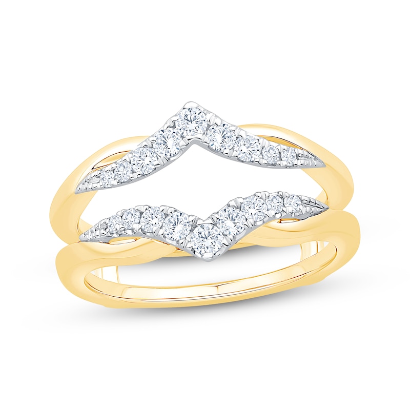 Main Image 1 of Now + Forever Diamond Enhancer Ring 3/8 ct tw 14K Two-Tone Gold