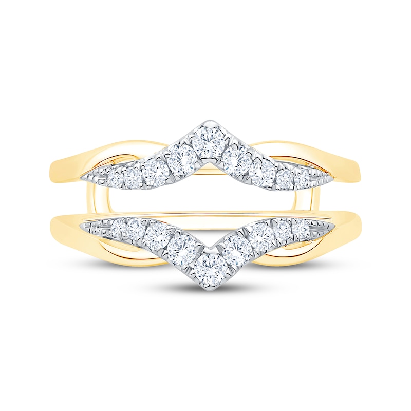 Main Image 3 of Now + Forever Diamond Enhancer Ring 3/8 ct tw 14K Two-Tone Gold