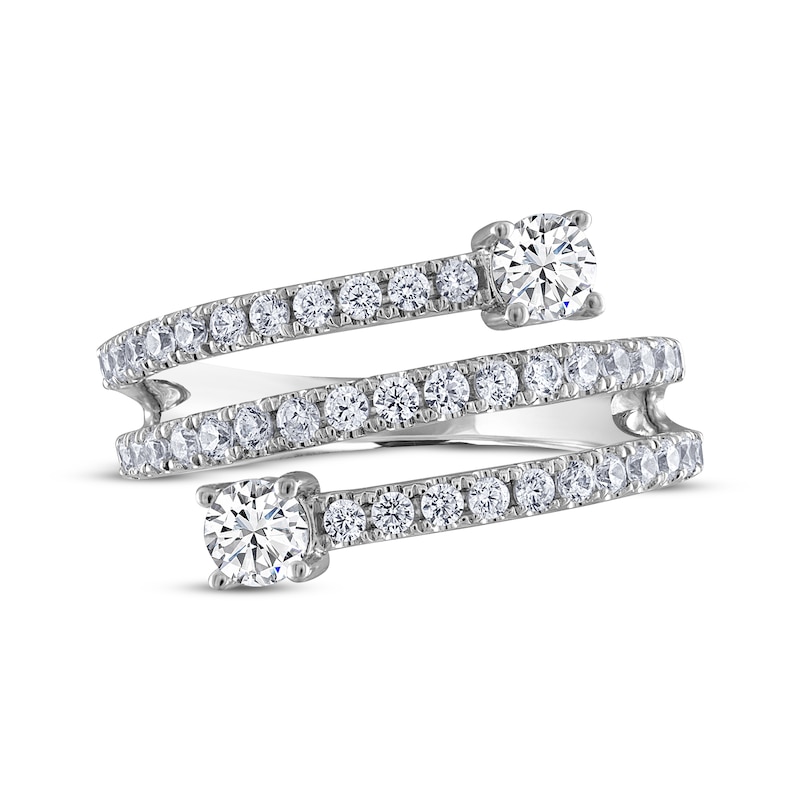 Main Image 3 of THE LEO Diamond Wrap Ring 1 ct tw 14K White Gold