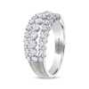 Thumbnail Image 2 of THE LEO Diamond Multi-Row Ring 1 ct tw 14K White Gold