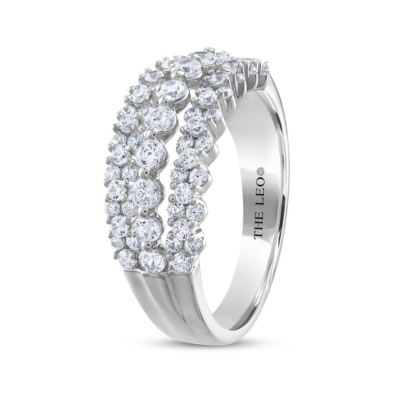 Main Image 2 of THE LEO Diamond Multi-Row Ring 1 ct tw 14K White Gold