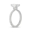 Thumbnail Image 2 of Neil Lane Artistry Radiant-Cut Lab-Grown Diamond Engagement Ring 2-1/2 ct tw 14K White Gold