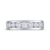 Thumbnail Image 2 of Men's THE LEO Legacy Lab-Created Diamond Wedding Band 1 ct tw 14K White Gold