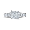 Thumbnail Image 3 of Now + Forever Princess-Cut Diamond Quad Engagement Ring 1-1/3 ct tw 14K White Gold