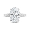 Thumbnail Image 3 of Now + Forever Lab-Grown Diamonds Oval-Cut Engagement Ring 3-1/2 ct tw 14K White Gold