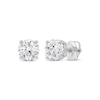 Thumbnail Image 1 of KAY Lab-Grown Diamonds Round-Cut Solitaire Stud Earrings 2-1/4 ct tw 14K White Gold (I/SI2)