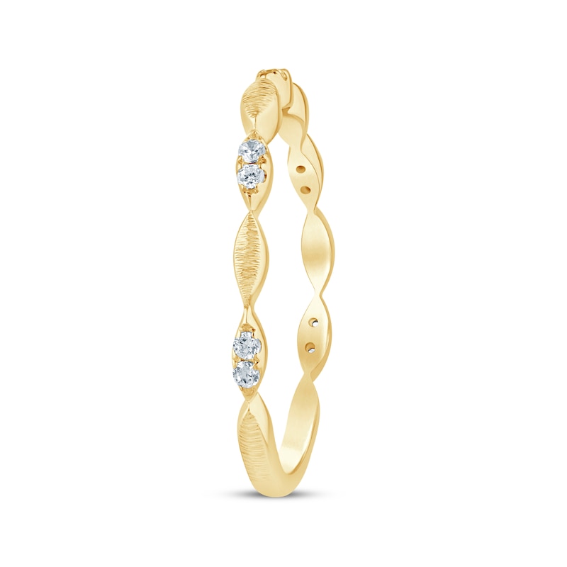Main Image 2 of Now + Forever Diamond Anniversary Ring 1/10 ct tw 10K Yellow Gold