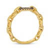 Thumbnail Image 3 of Le Vian Diamond Chain Link Ring 1/15 ct tw 14K Honey Gold