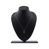 Thumbnail Image 5 of Diamond Circle &quot;Mama&quot; Necklace 1/10 ct tw 10K White Gold 18&quot;