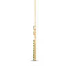 Thumbnail Image 2 of Le Vian Vault Emerald Chandelier Necklace 1/2 ct tw Diamonds 14K Honey Gold 20&quot;