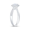 Thumbnail Image 2 of Now + Forever Marquise-Cut Diamond Halo Engagement Ring 5/8 ct tw 14K White Gold