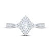 Thumbnail Image 3 of Now + Forever Marquise-Cut Diamond Halo Engagement Ring 5/8 ct tw 14K White Gold