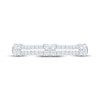 Thumbnail Image 3 of Now + Forever Diamond Two-Row Anniversary Ring 1/4 ct tw 10K White Gold