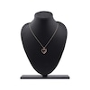 Thumbnail Image 5 of Diamond "Abuela" Heart Necklace 1/6 ct tw 10K Rose Gold 18"