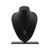Thumbnail Image 6 of Diamond "Abuela" Heart Necklace 1/6 ct tw 10K Rose Gold 18"