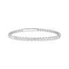 Thumbnail Image 1 of Diamond Infinity Flex Bracelet 1/4 ct tw Sterling Silver 7&quot;