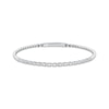 Thumbnail Image 1 of Diamond Alternating Flex Bracelet 3/4 ct tw Sterling Silver 7&quot;