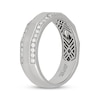 Thumbnail Image 2 of Neil Lane Artistry Men's Lab-Grown Diamond Angled Wedding Band 1/2 ct tw Platinum