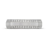 Thumbnail Image 3 of Neil Lane Artistry Men's Lab-Grown Diamond Angled Wedding Band 1/2 ct tw Platinum