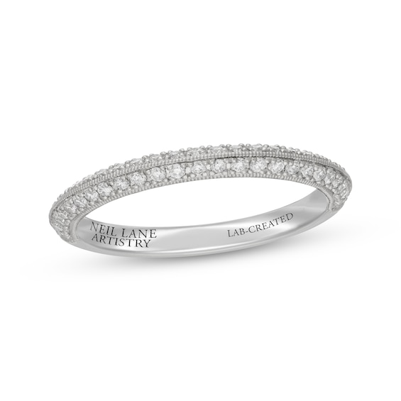 Neil Lane Artistry Heritage Lab-Grown Diamond Anniversary Ring 1/3 ct tw Platinum