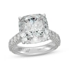 Thumbnail Image 1 of Neil Lane Artistry Cushion-Cut Lab-Grown Diamond Engagement Ring 12 ct tw 14K White Gold