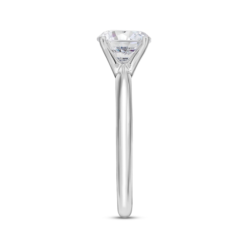 Main Image 2 of Now + Forever Lab-Grown Diamonds Round-Cut Solitaire Engagement Ring 1-1/2 ct tw 14K White Gold (F/SI2)