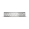 Thumbnail Image 3 of Neil Lane Men's Black Diamond Herringbone Wedding Band 1/4 ct tw 14K White Gold